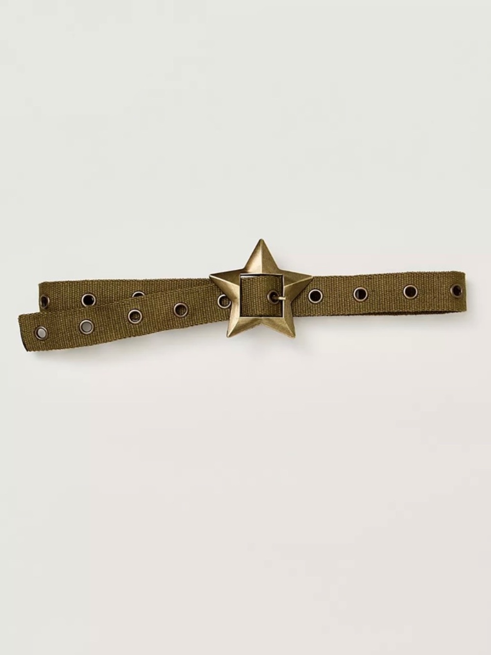 NWT $68 Free People Zoa Hip Belt Size M/L Weeping Willow - Picture 4 of 8